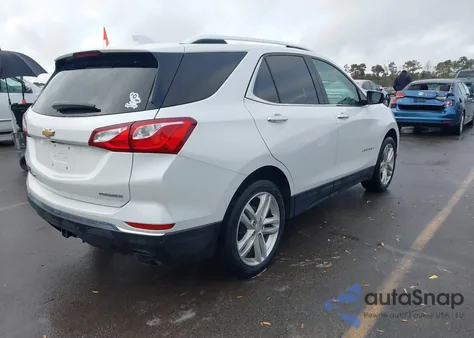 2020 Chevrolet Equinox Fwd Premier 2.0L Turbo из США, поврежденный, VIN 2GNAXPEX2L6215896